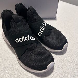 Adidas Puremotion Adapt Black and White Slip-On Sneakers
